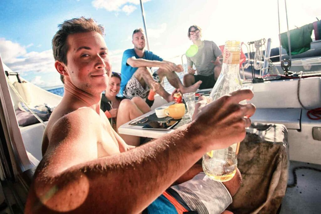 Dovolená na jachtě párty